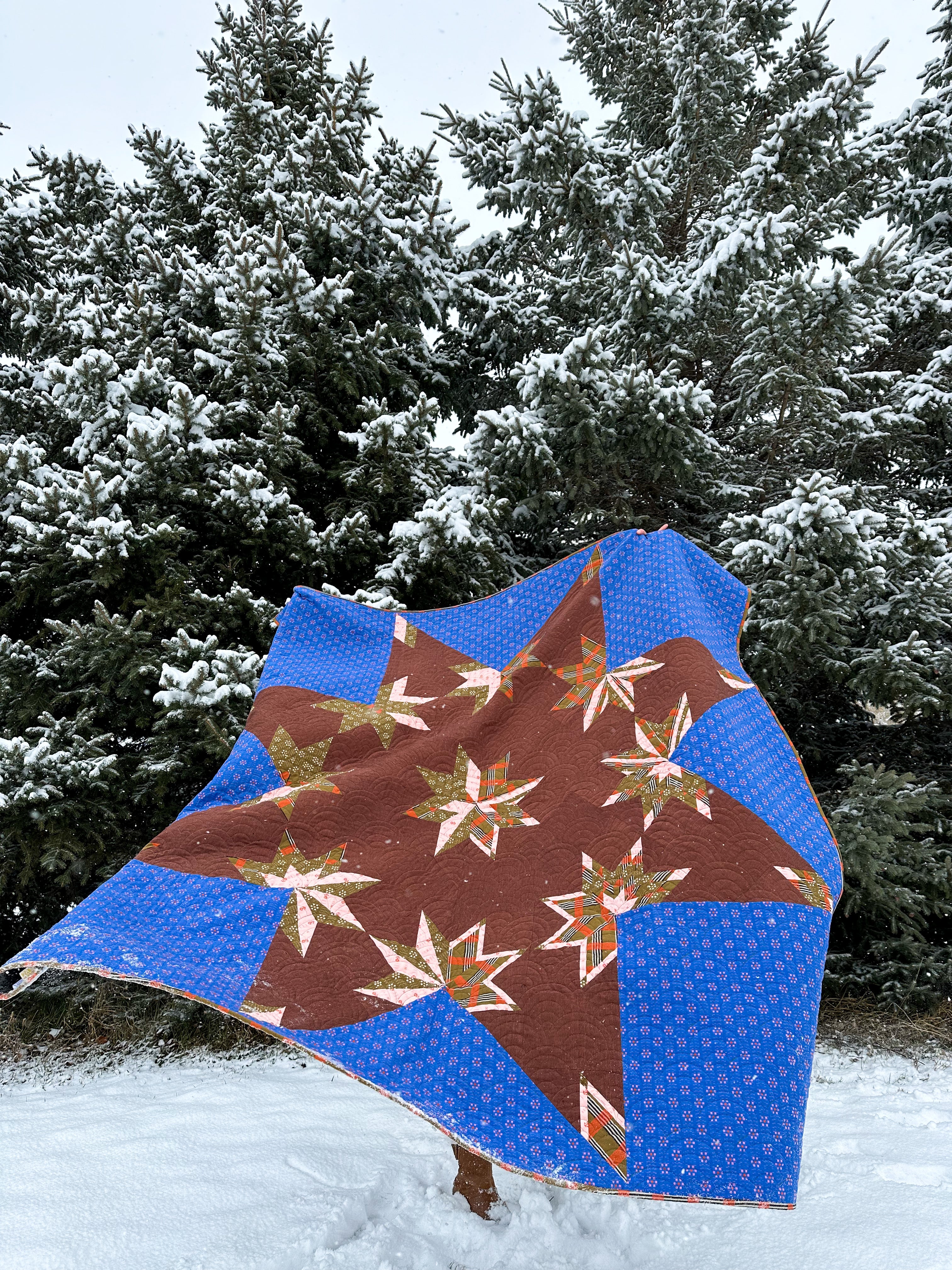 Combo Star Quilt Pattern - PDF