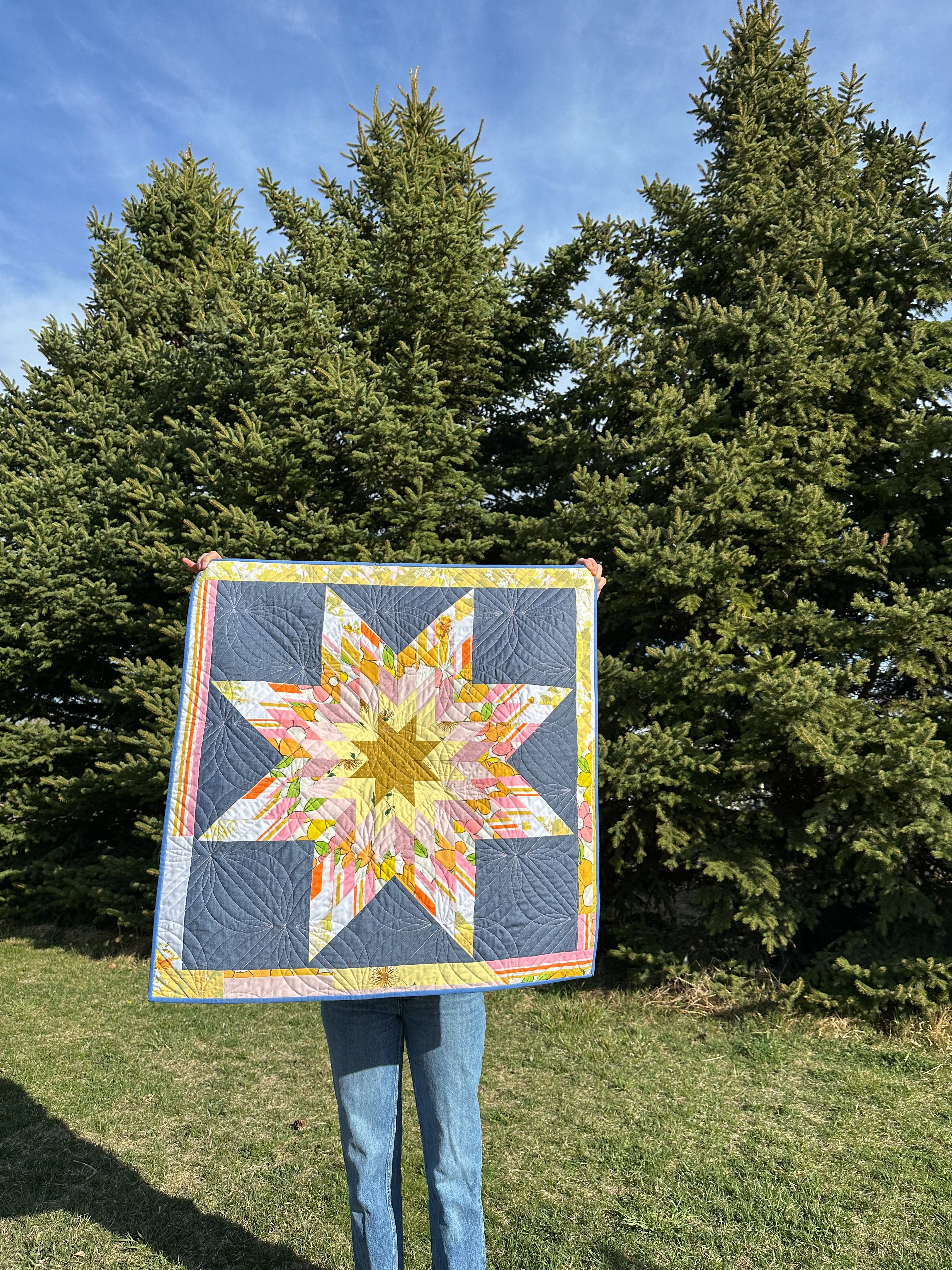 Y Not Star 2 - Vintage Floral version (Baby size)