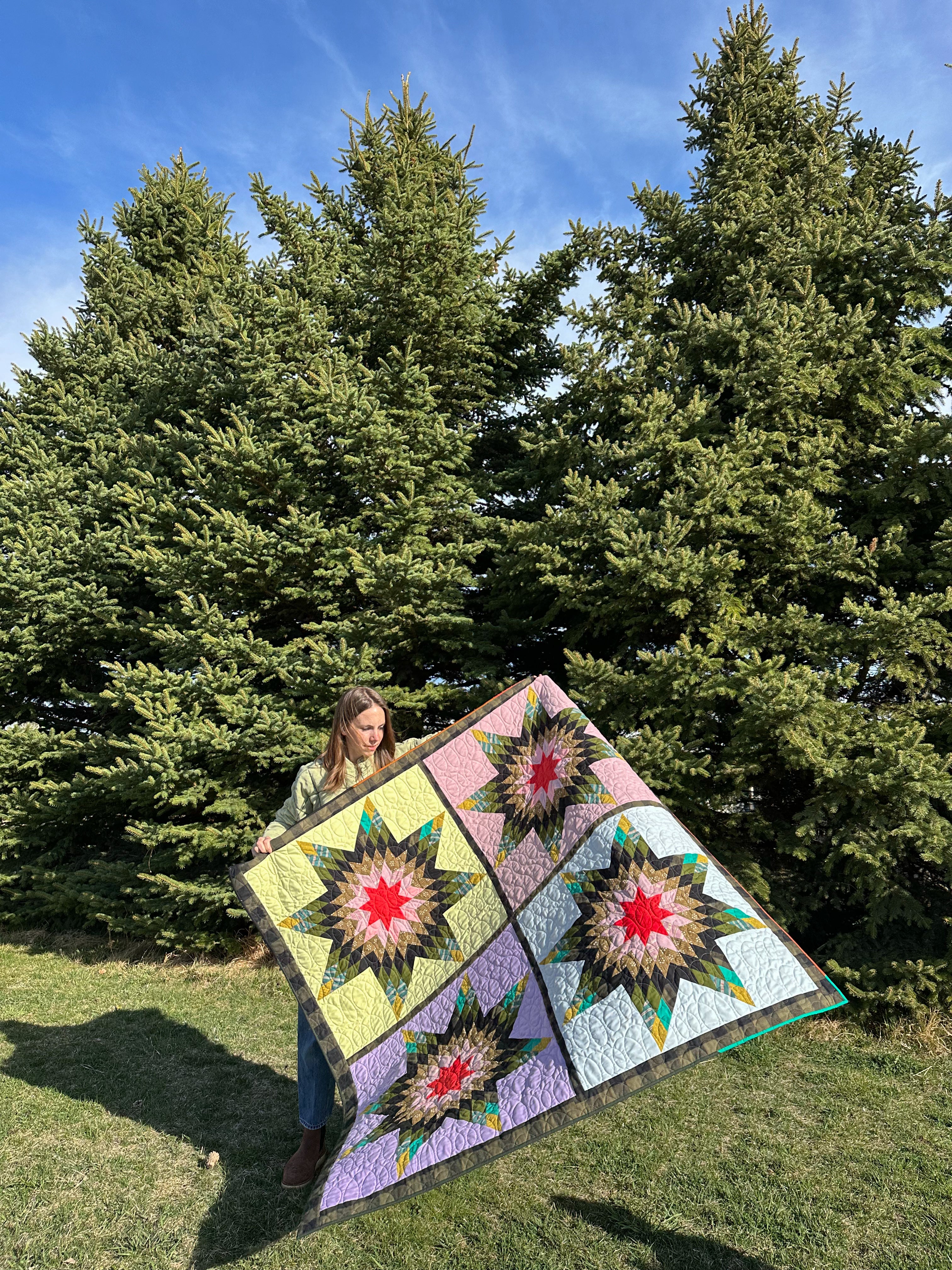 Y Not Star 2 Quilt Pattern - PRINTED