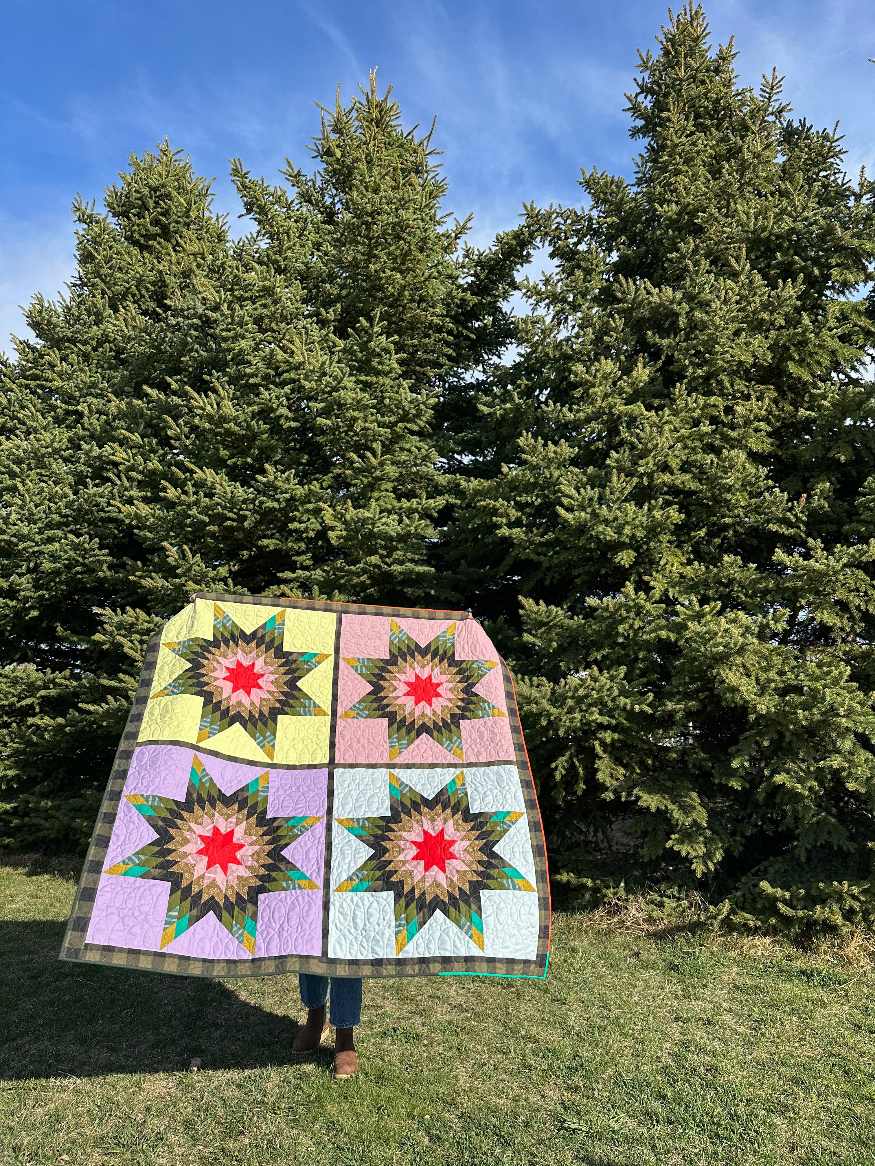 Y Not Star 2 Quilt Pattern - PRINTED