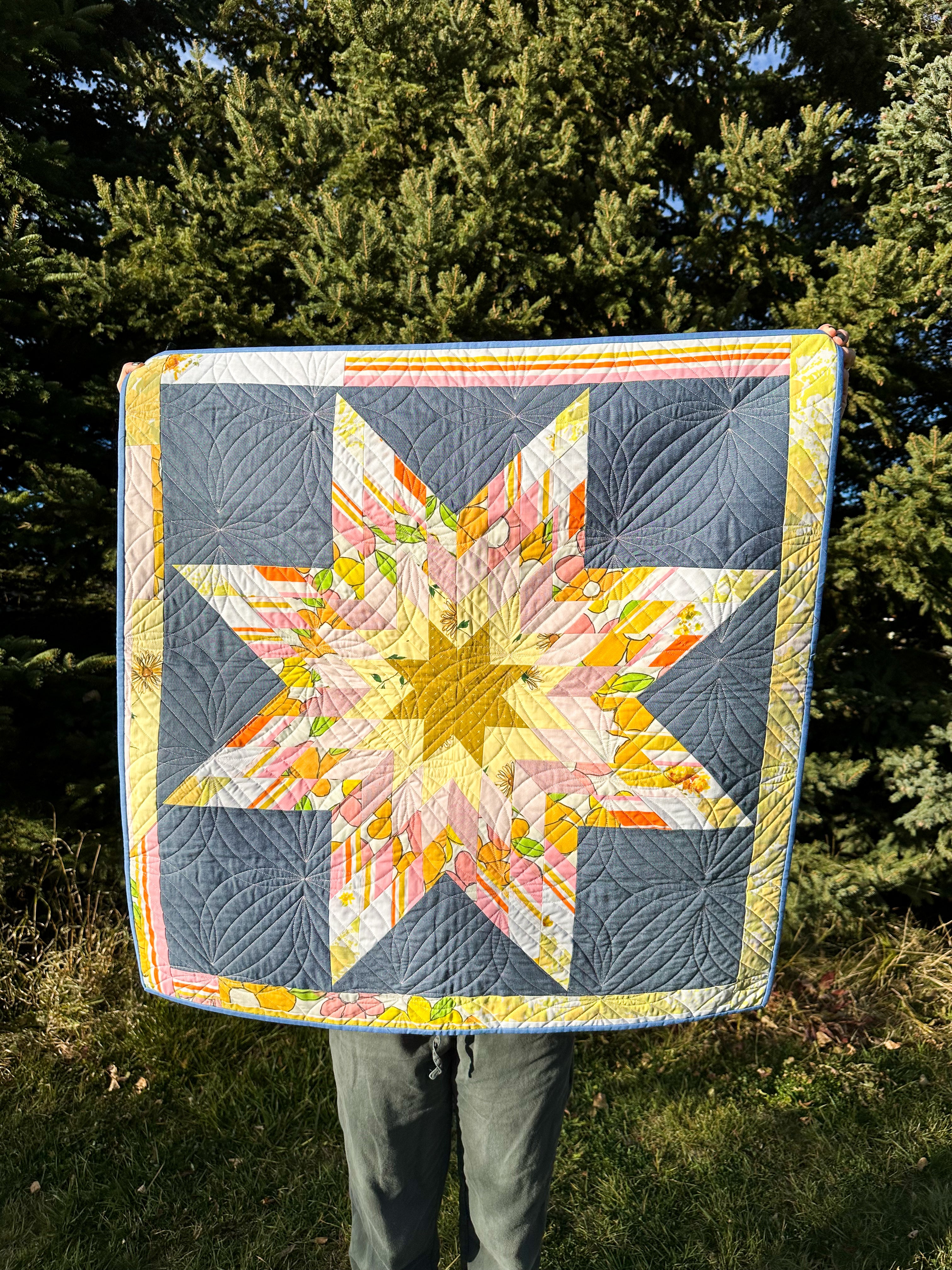 Y Not Star 2 - Vintage Floral version (Baby size)