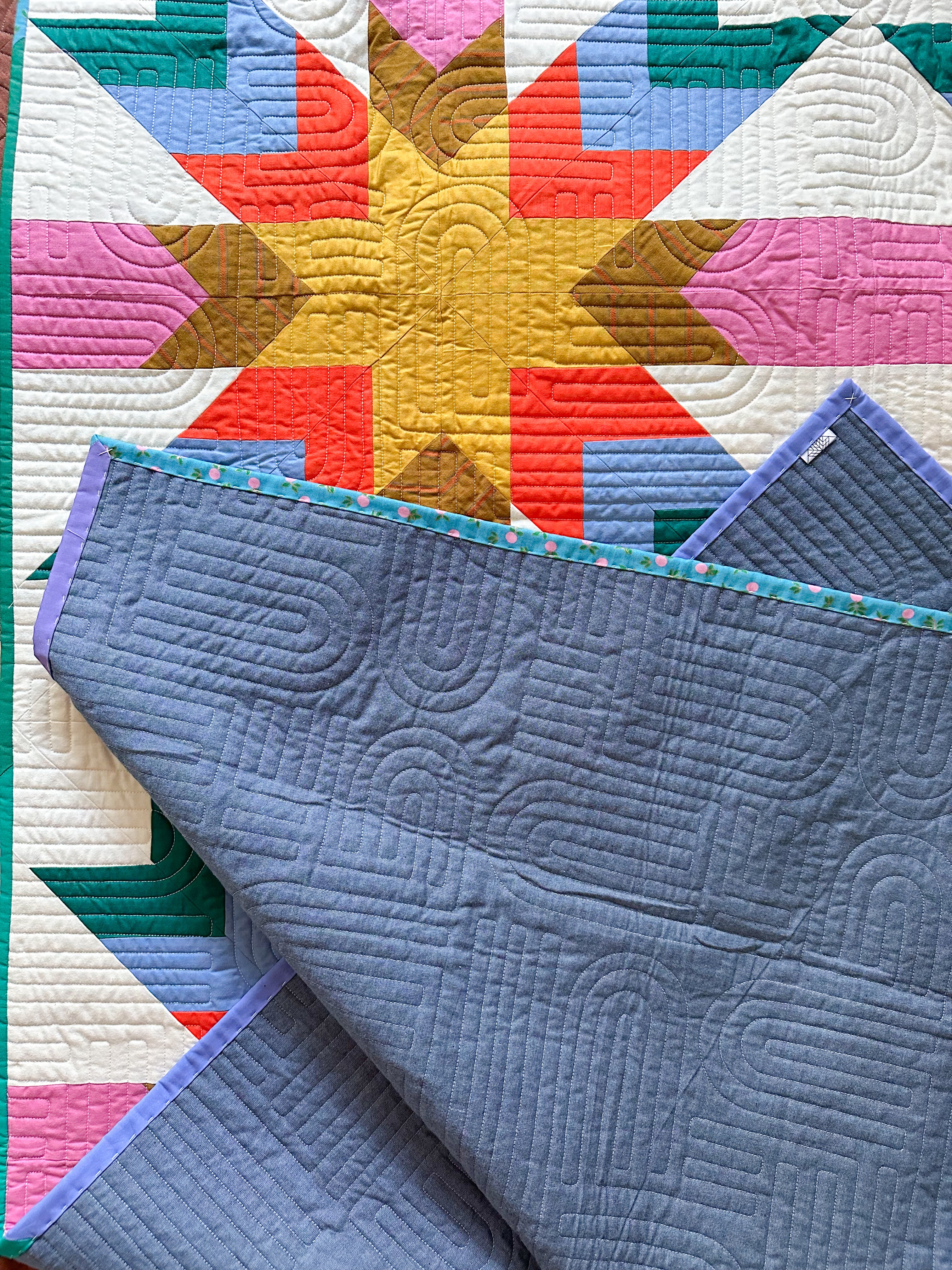 Wolf Point Quilt - (Lap size)