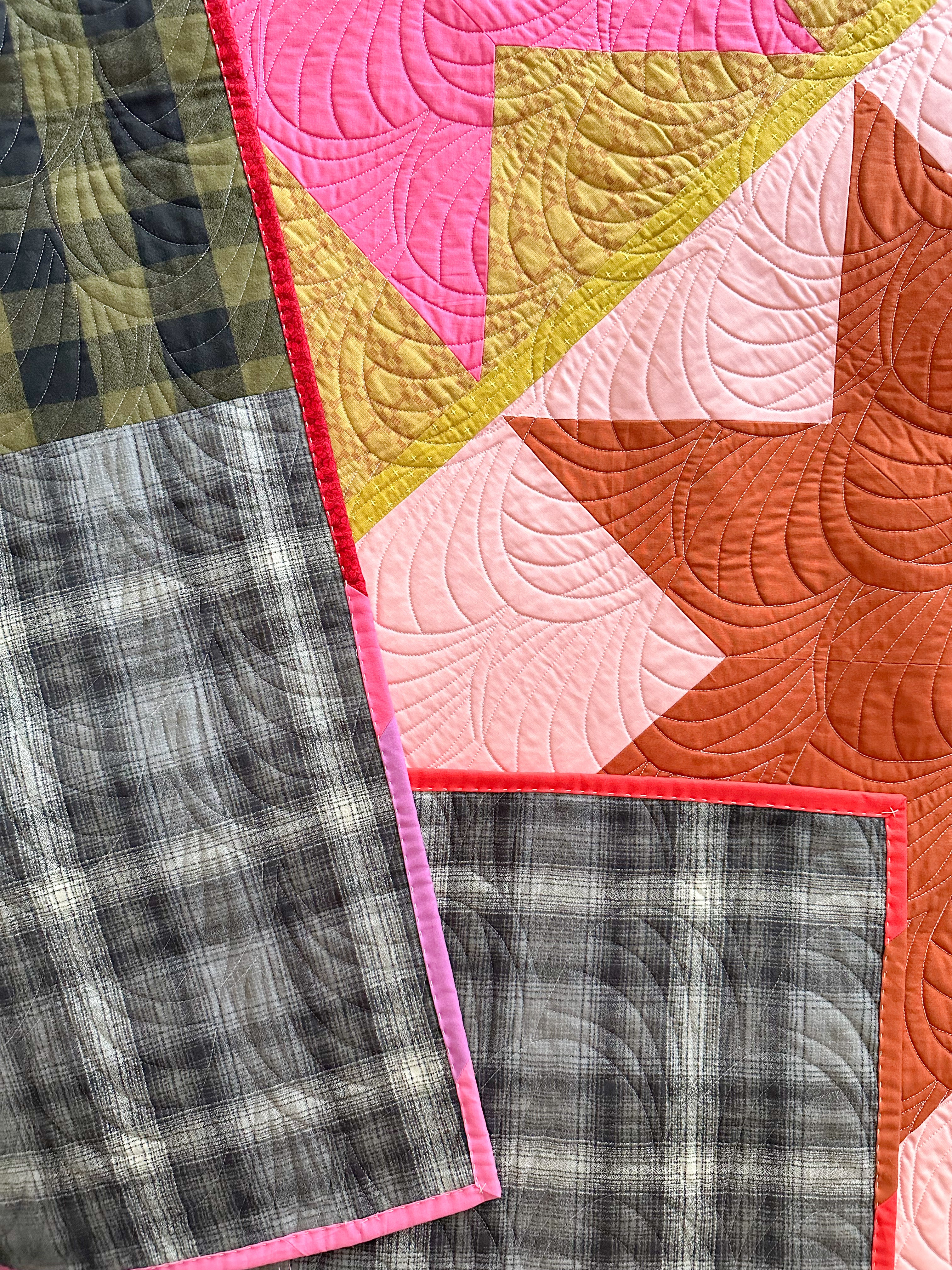 Y Not Star - Warm version (Throw size)