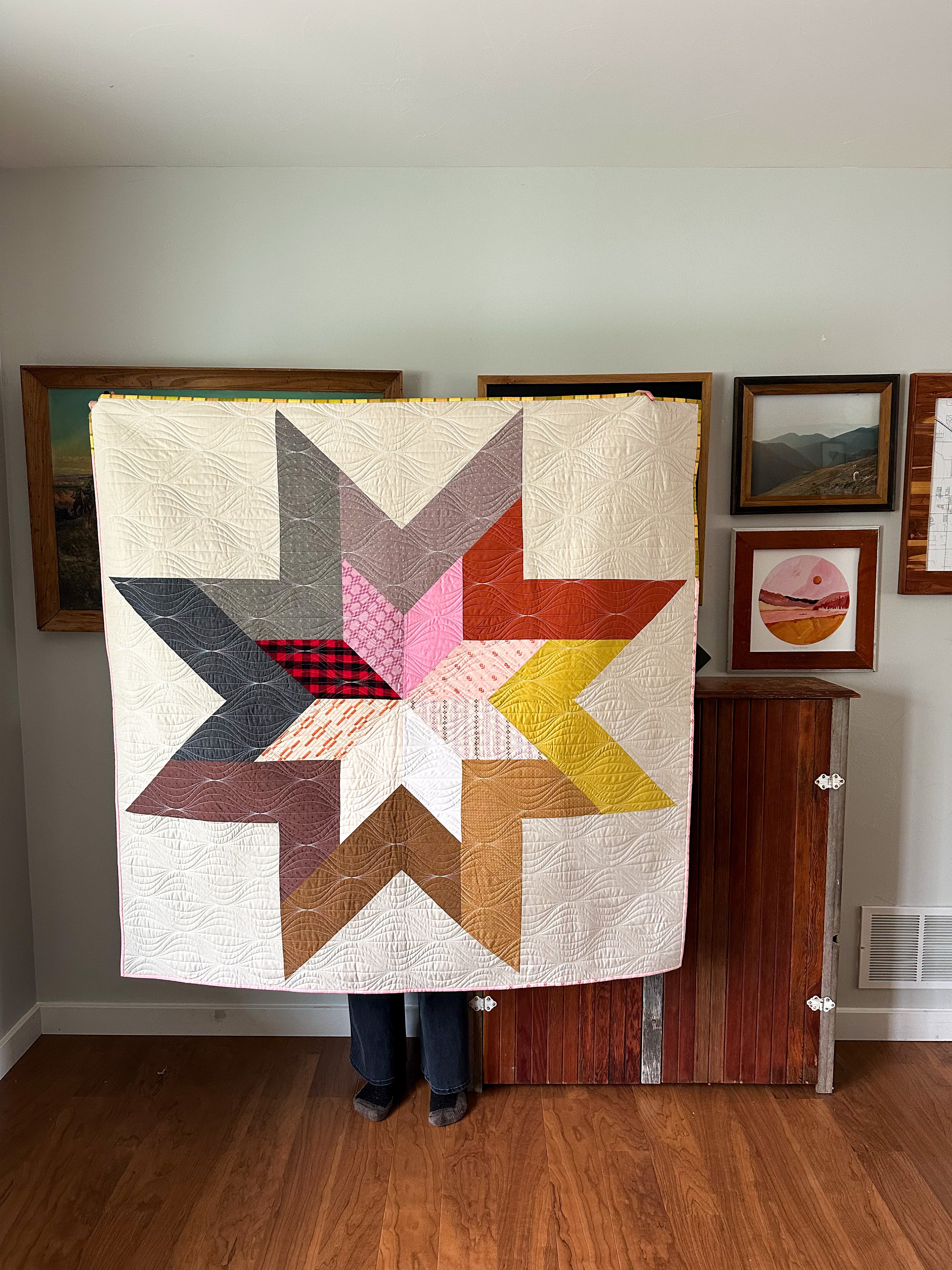 Trailing Star (Throw size)