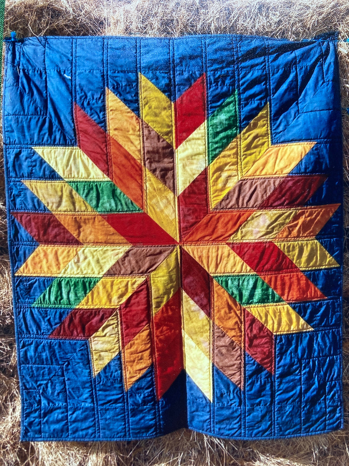 Homestead Star Quilt Pattern - PDF quilt made by Carma