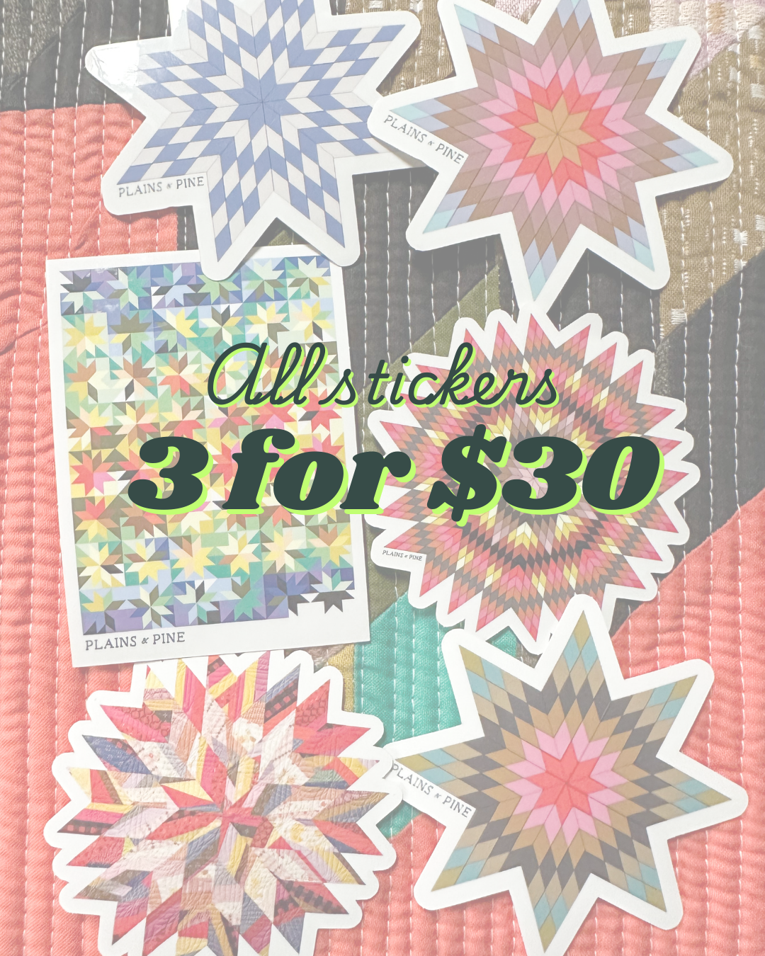 Wild Homestead Star Sticker