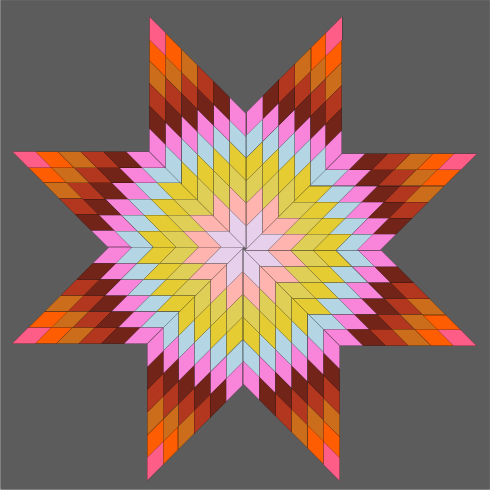Lone Star Quilt Kit - Kit 02