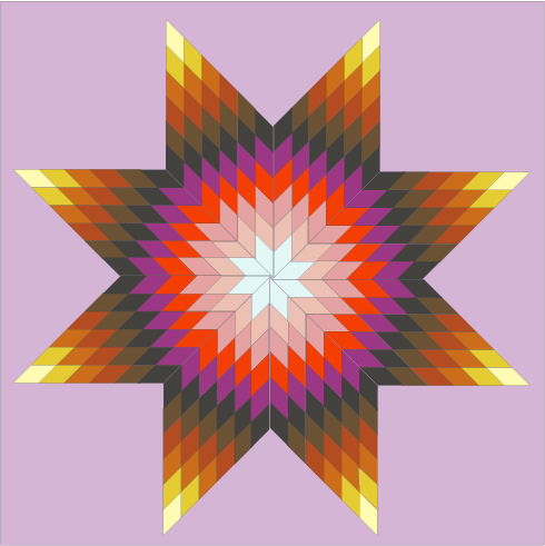 Lone Star Quilt Kit - Kit 01