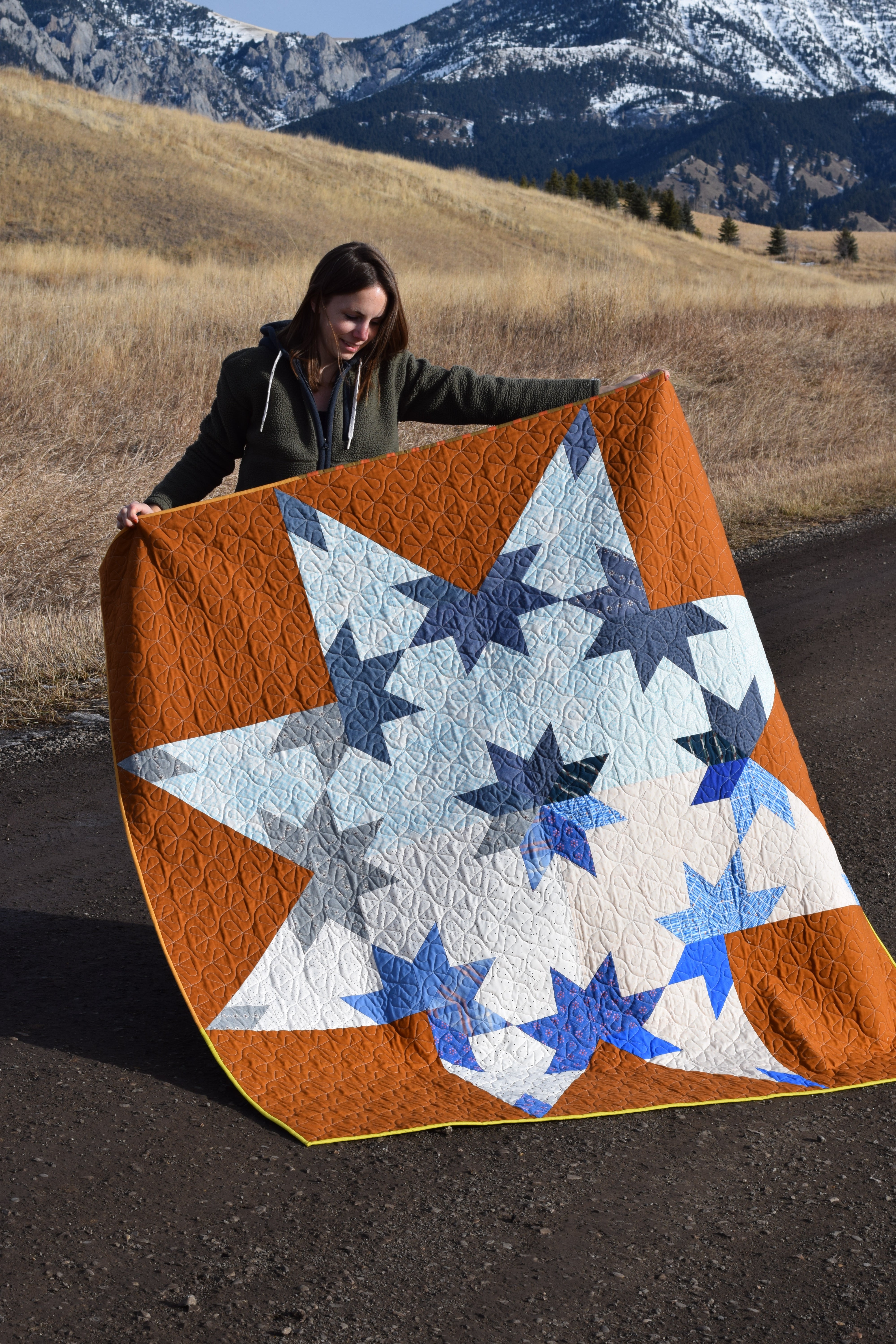 Combo Star Quilt Pattern - PDF