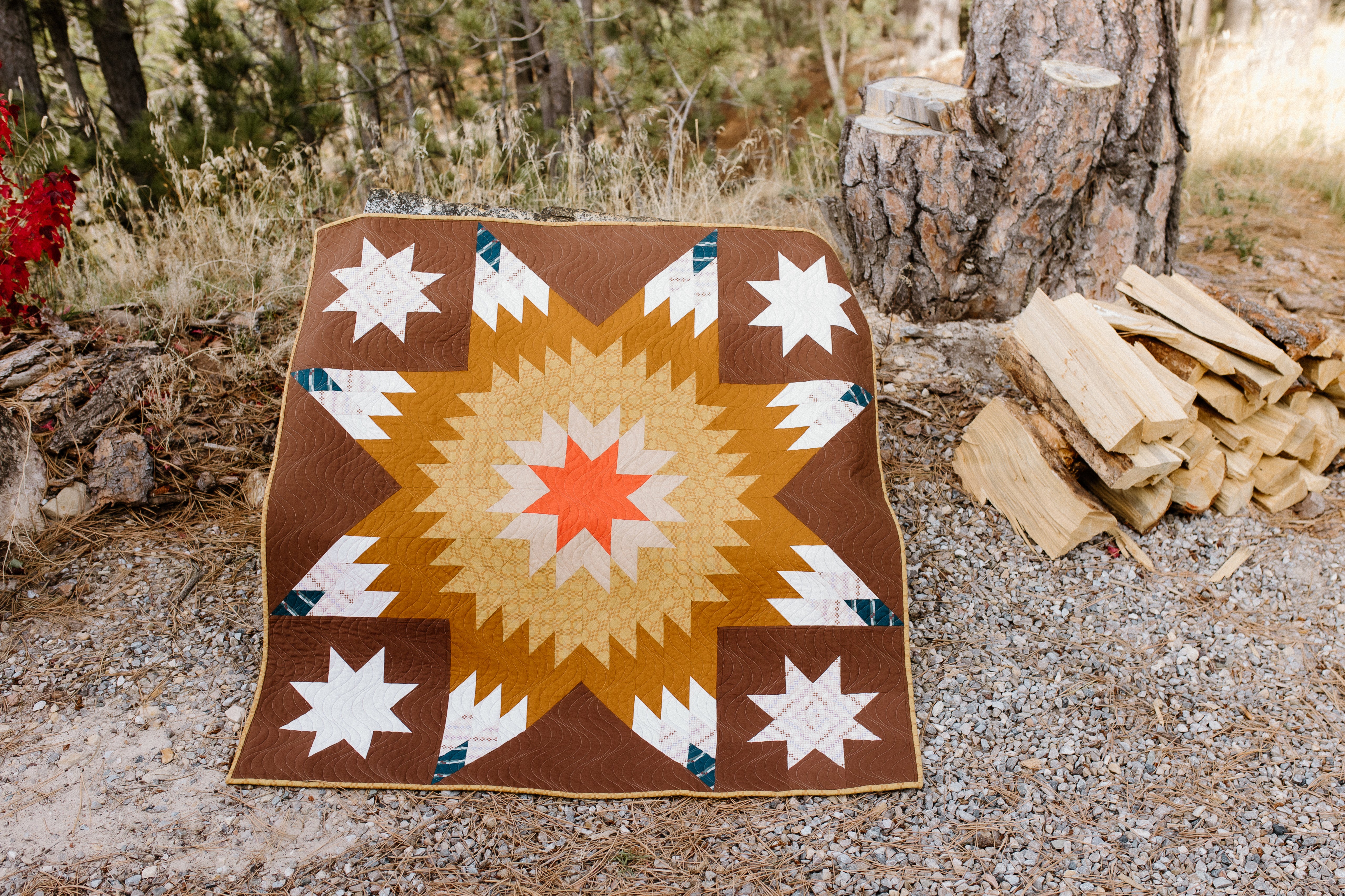 Steppe Star Quilt Kit (Preorder)