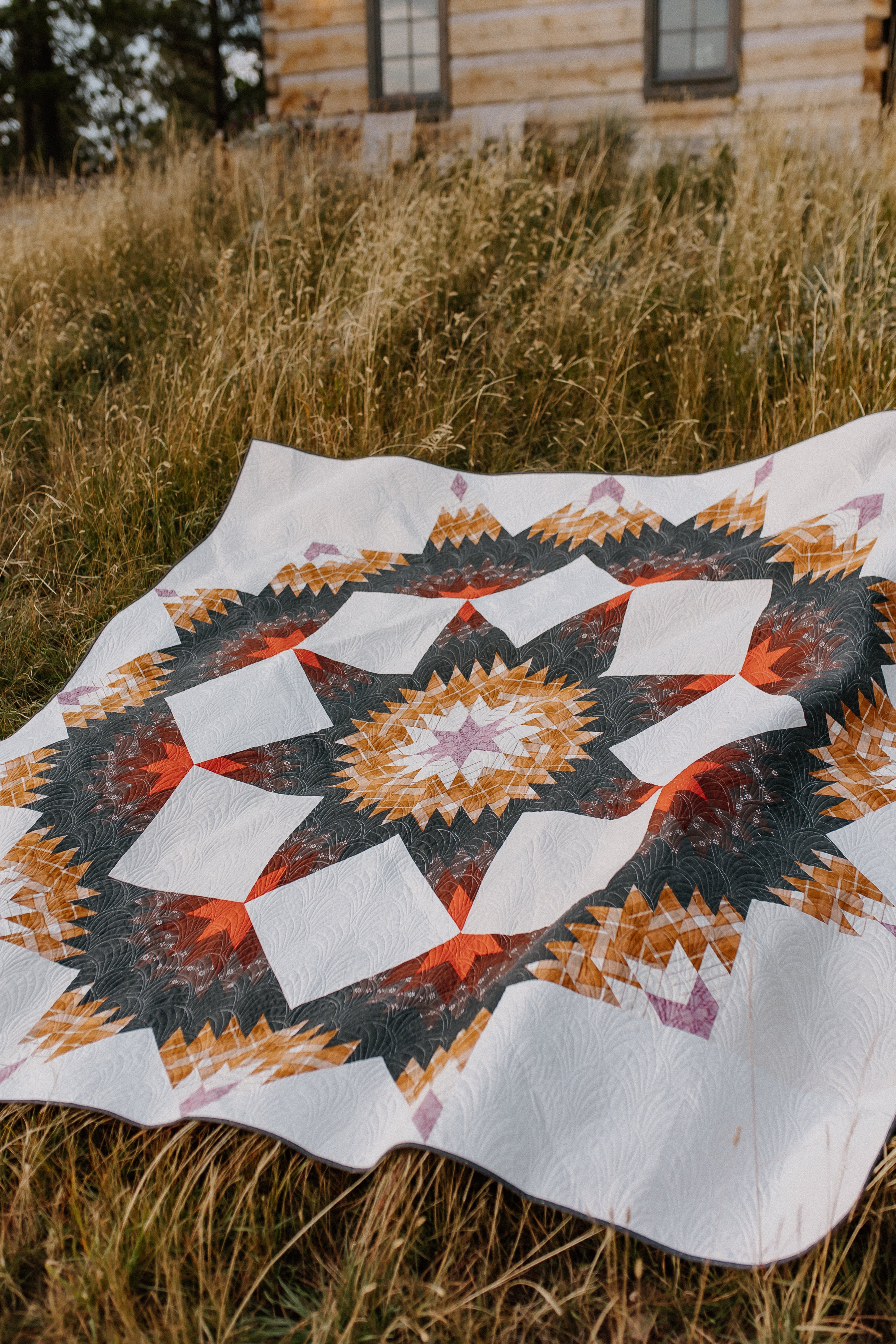 Broken Steppe Star Quilt Kit (Preorder)