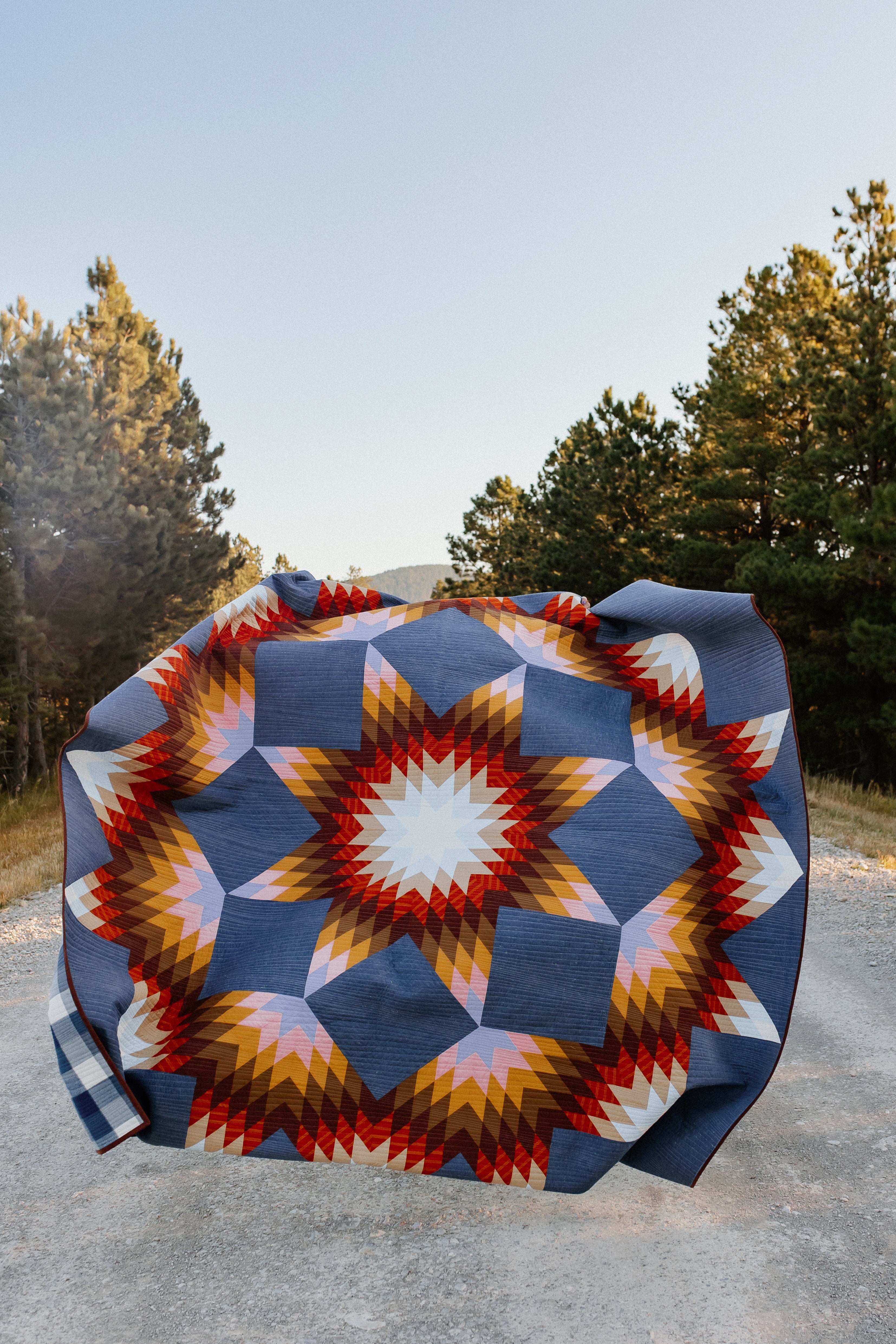 Broken Trail Star Quilt Kit (Preorder)