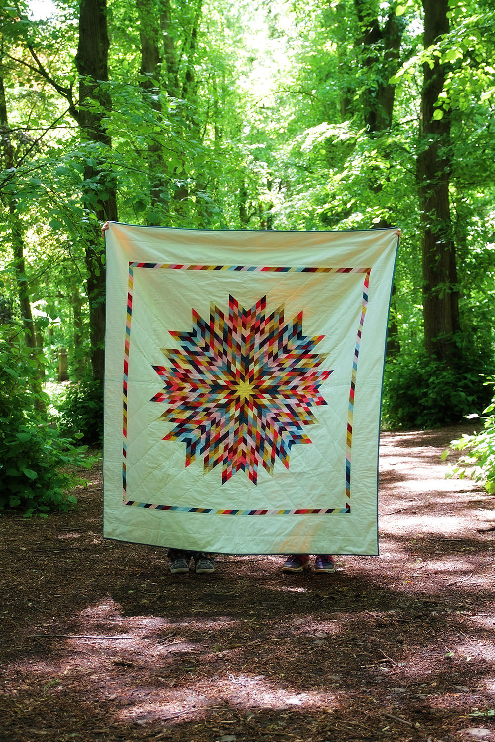 Little Big Sky Star Quilt Pattern - PDF quilt made by Daphne