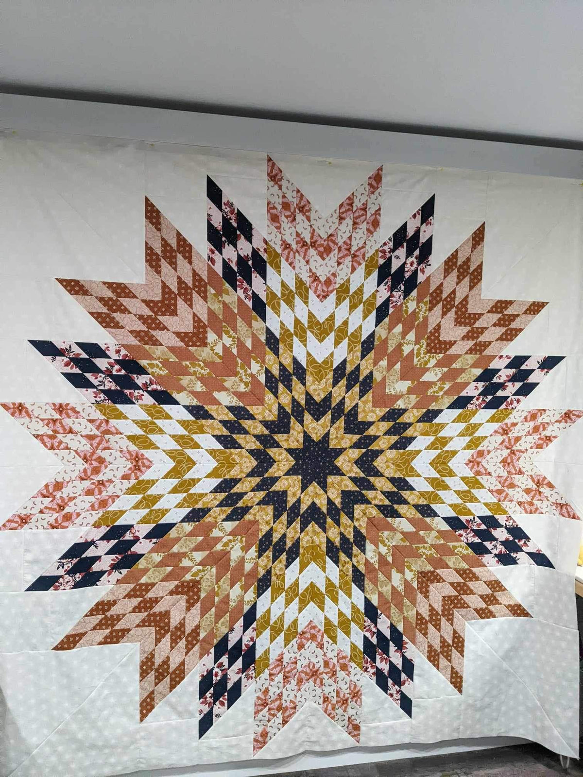 Big Sky Star Quilt Pattern - PDF quilt made by Renee