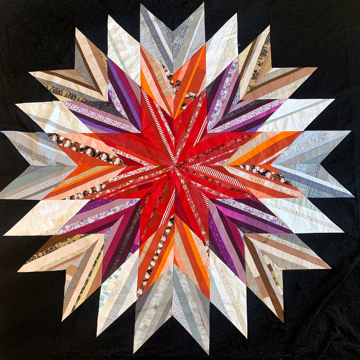 Wild Homestead Star Quilt Pattern - PDF quilt made by Danielle