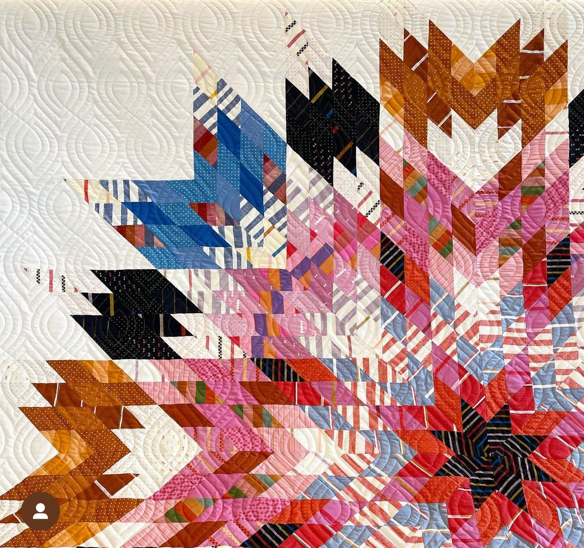 Big Sky Star Quilt Pattern - PDF quilt made by Bridget