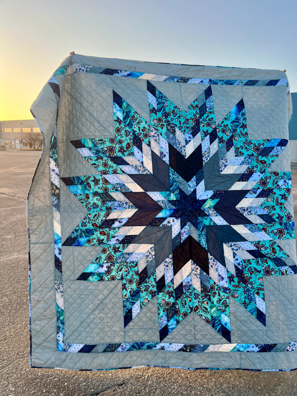 Hyalite Star Quilt Pattern - PDF quilt made by Kandus