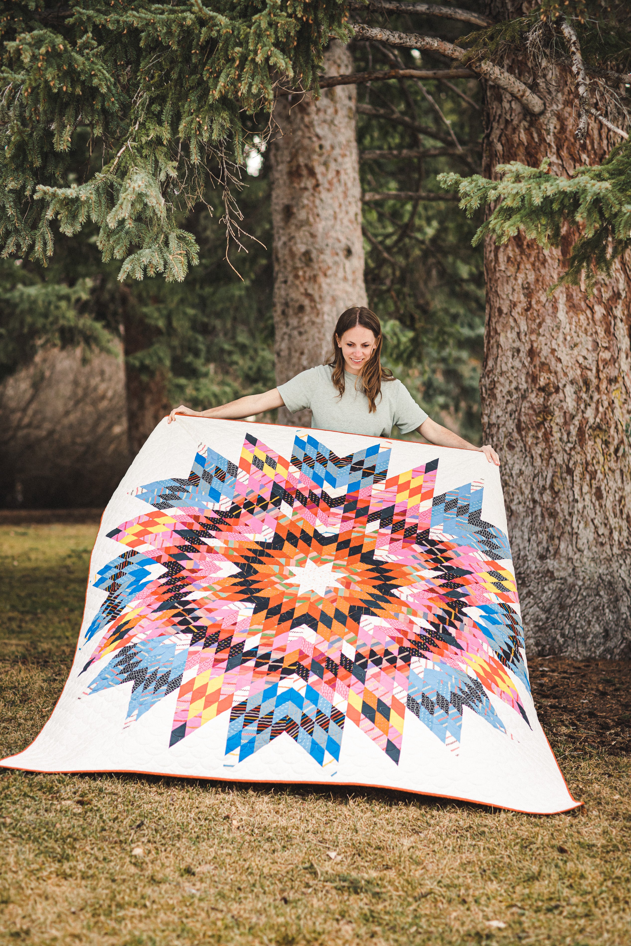 Big Sky Star Quilt Pattern - PRINTED