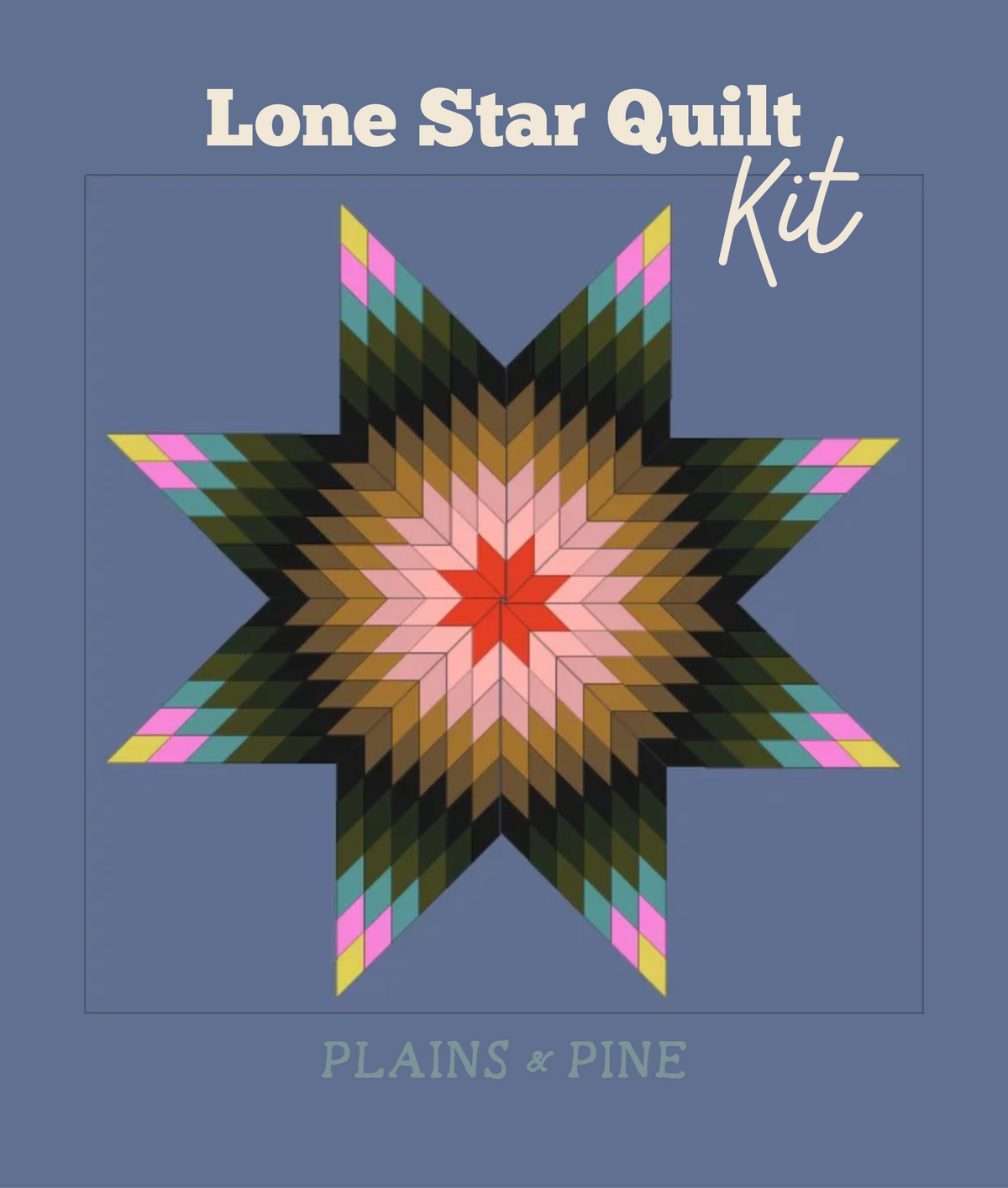 Lone Star Quilt Kit - Kit 03