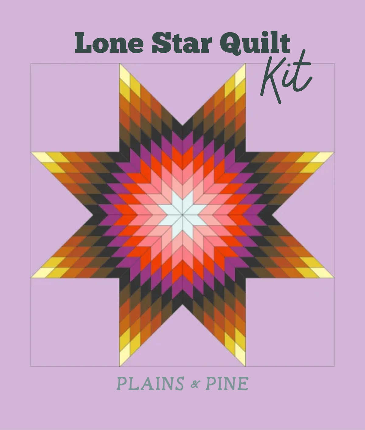 Lone Star Quilt Kit - Kit 01