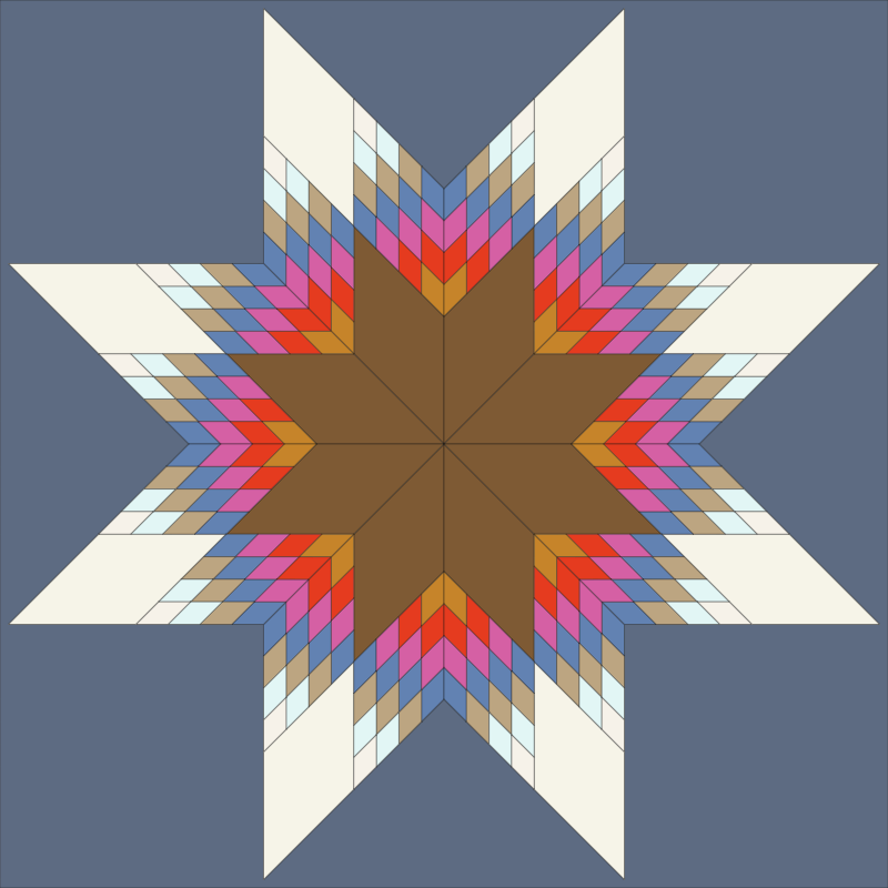 Camp Star Quilt Pattern - PDF