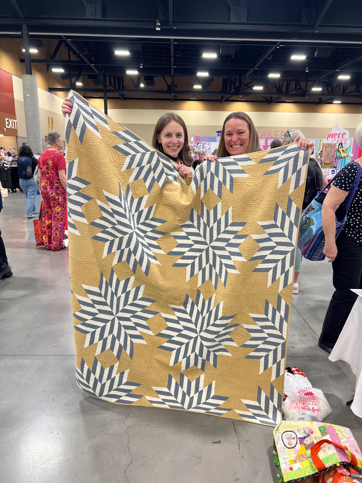 Backcountry Star Quilt Pattern - PDF quilt made by Nancy