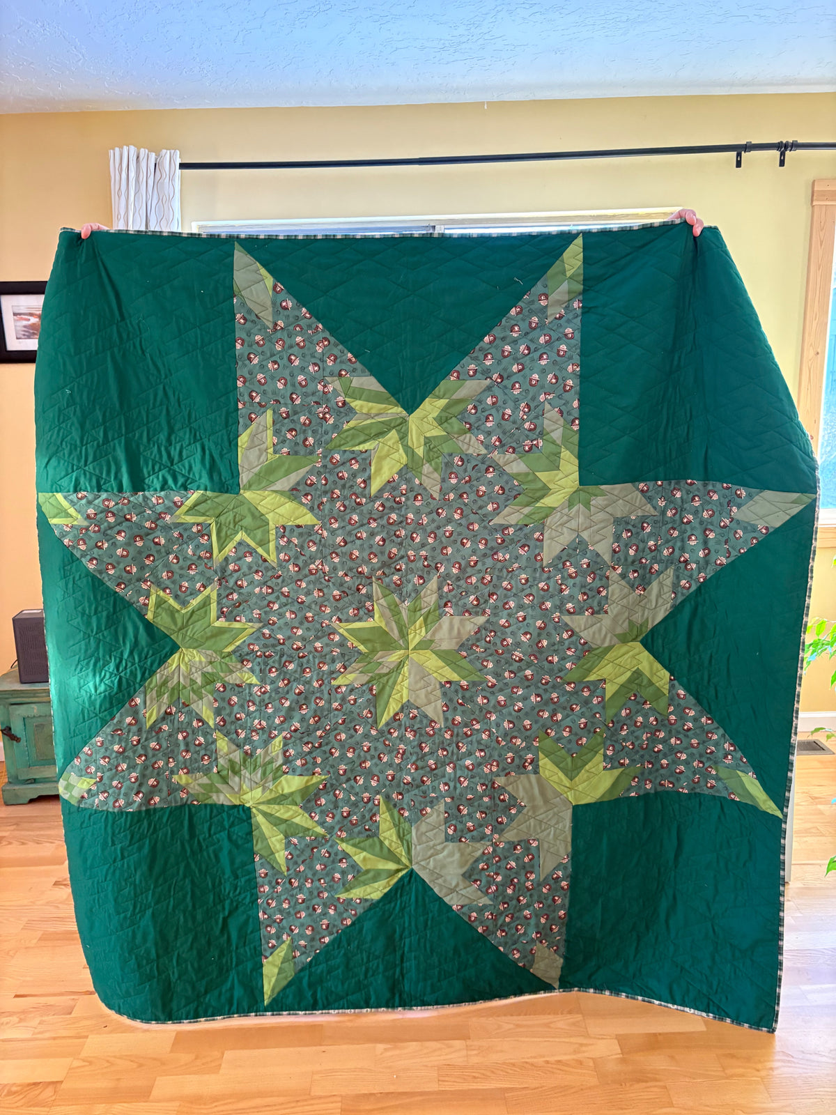Combo Star Quilt Pattern - PDF quilt made by Autumn