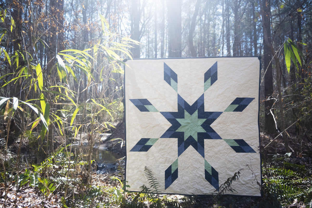 Hyalite Star Quilt Pattern - PDF quilt made by Jeanette