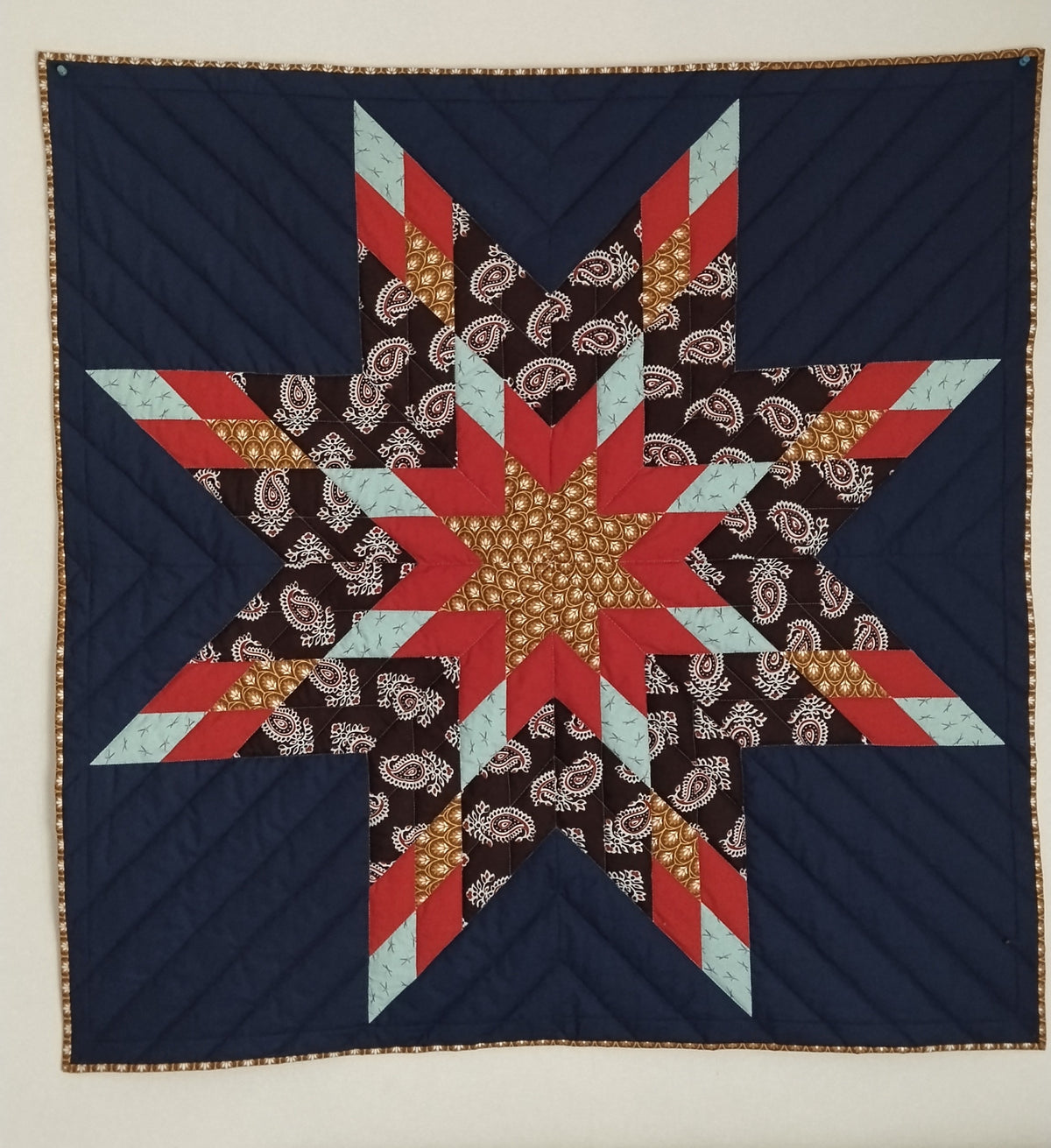 Customer quilt quilt made by Emilie