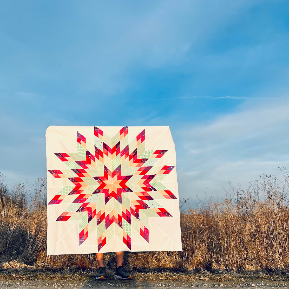 Hyalite Star Quilt Pattern - PDF quilt made by Jessica