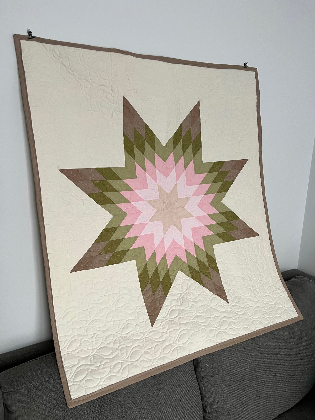 Customer quilt quilt made by Nicole