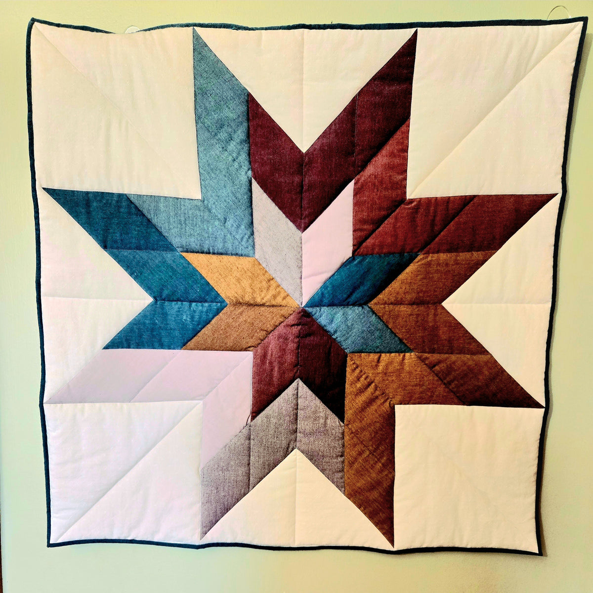 Trailing Star Quilt Pattern - PDF quilt made by Heather