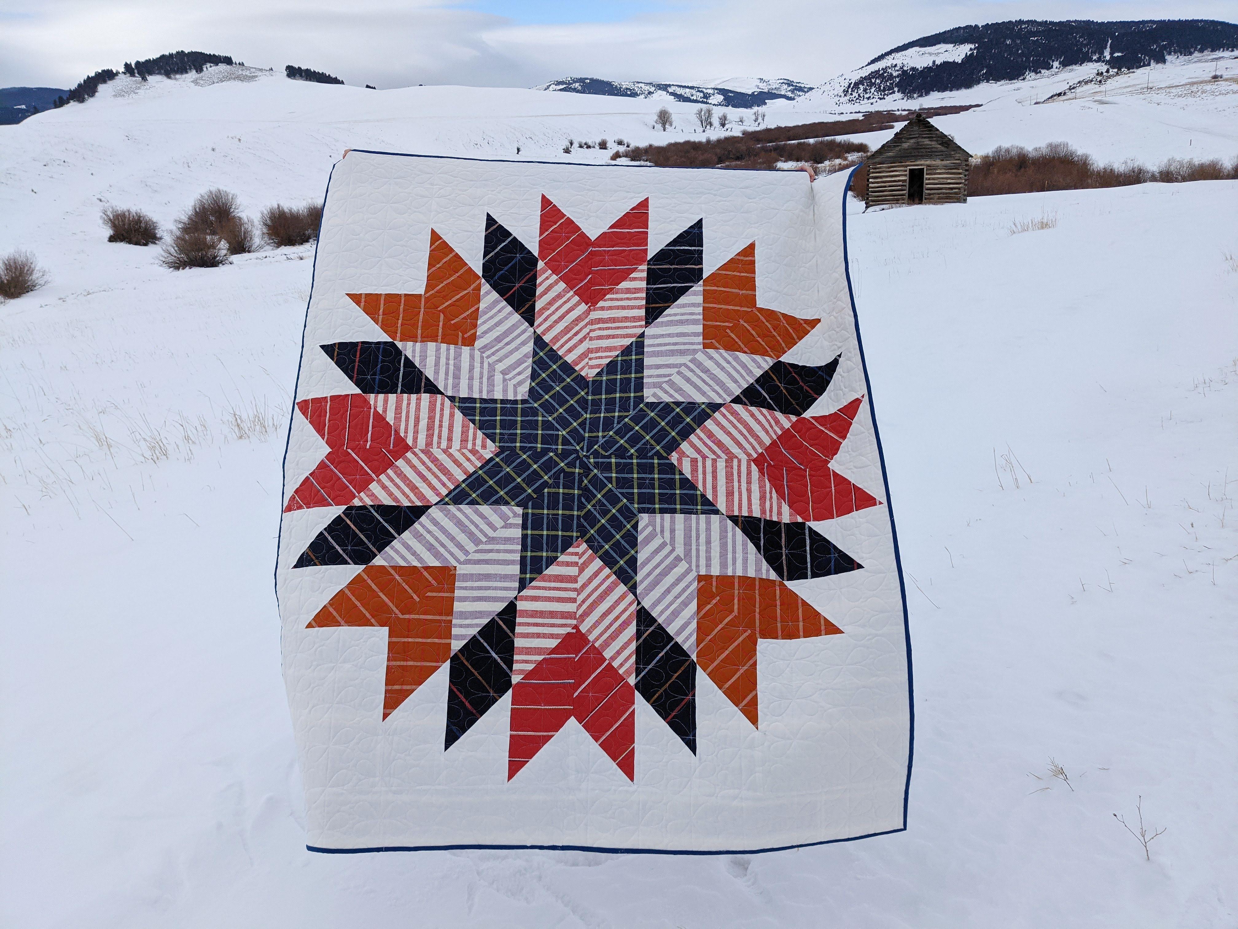 Homestead Star Quilt Pattern - PRINTED