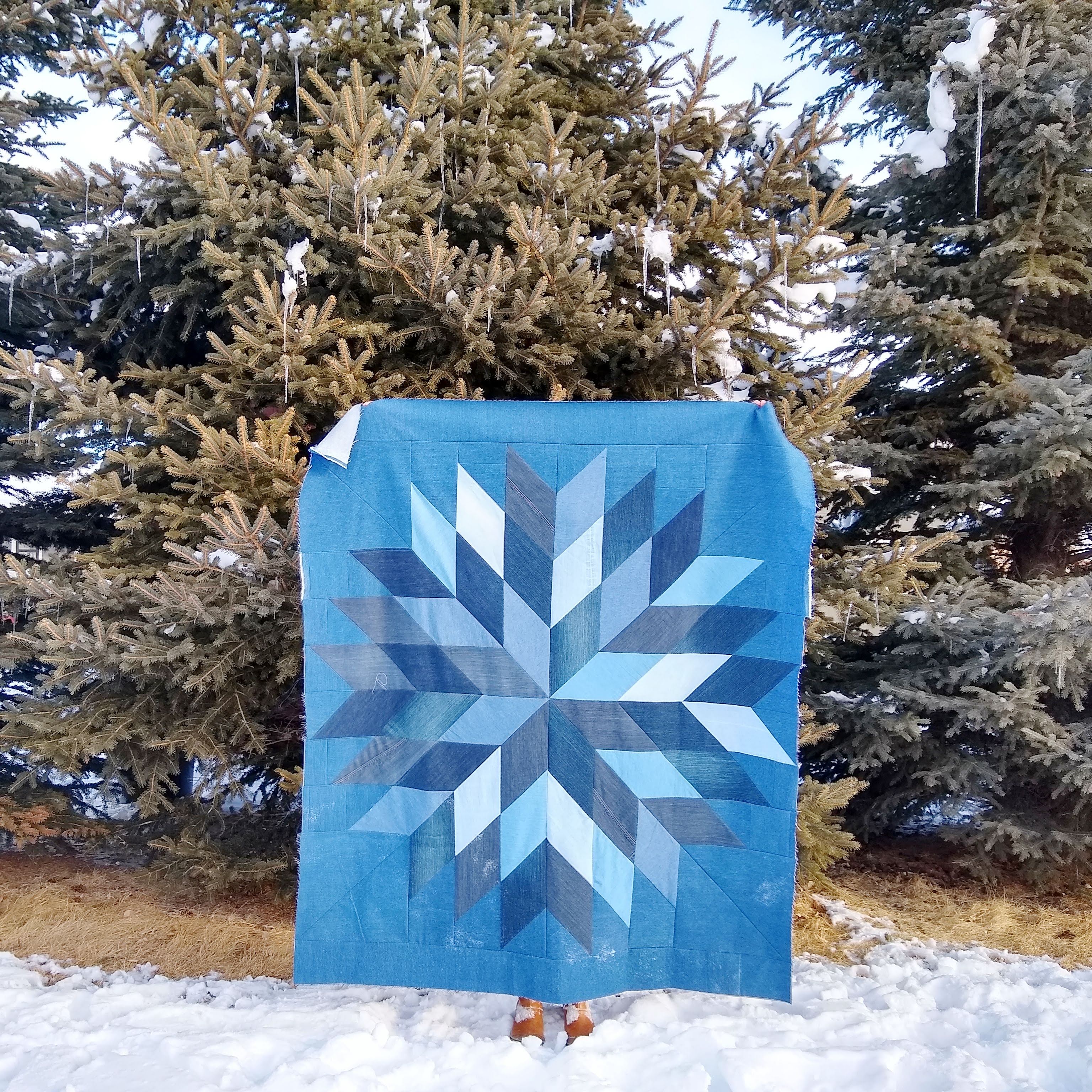 Homestead Star Quilt Pattern - PRINTED