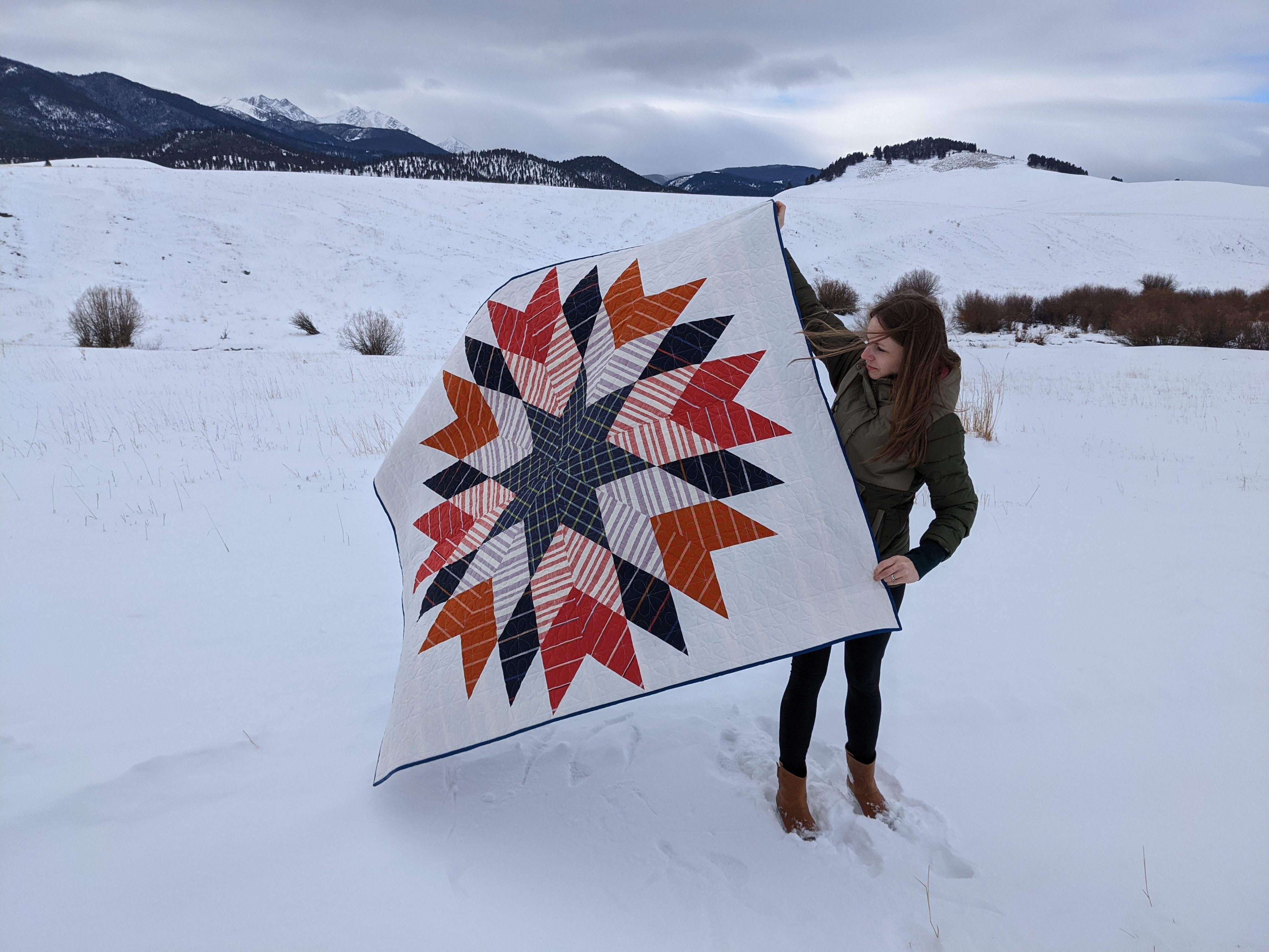 Homestead Star Quilt Pattern - PRINTED