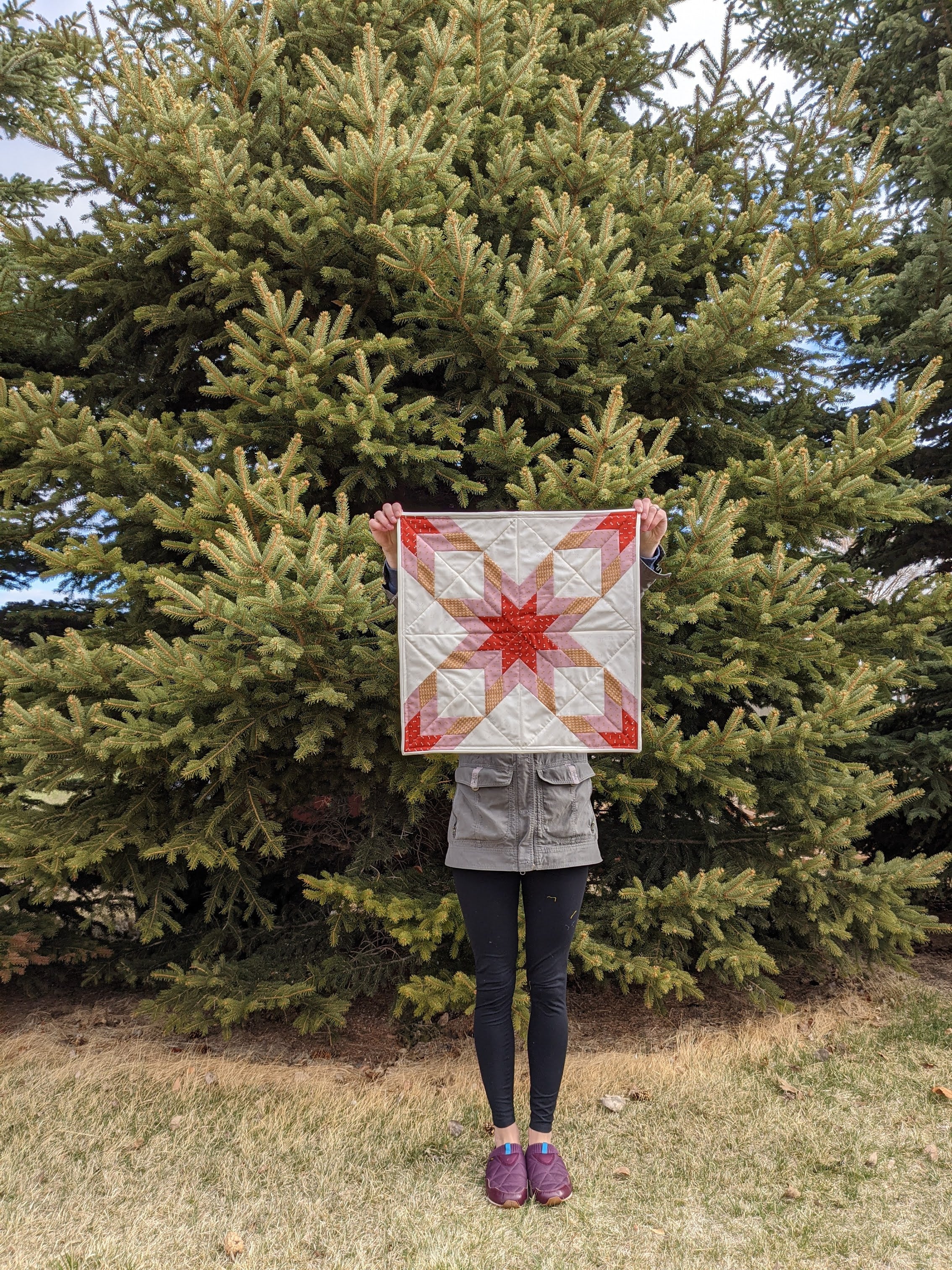 Not Alone Star Quilt Pattern - PRINTED