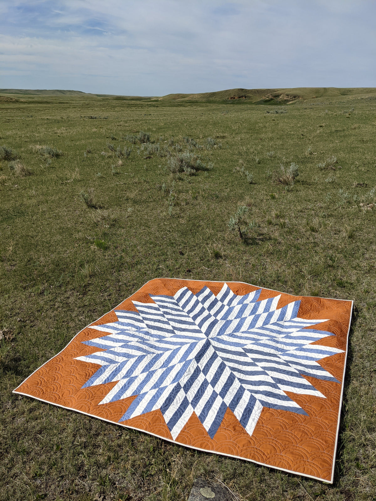 Commonwealth Star Quilt Pattern - PRINTED