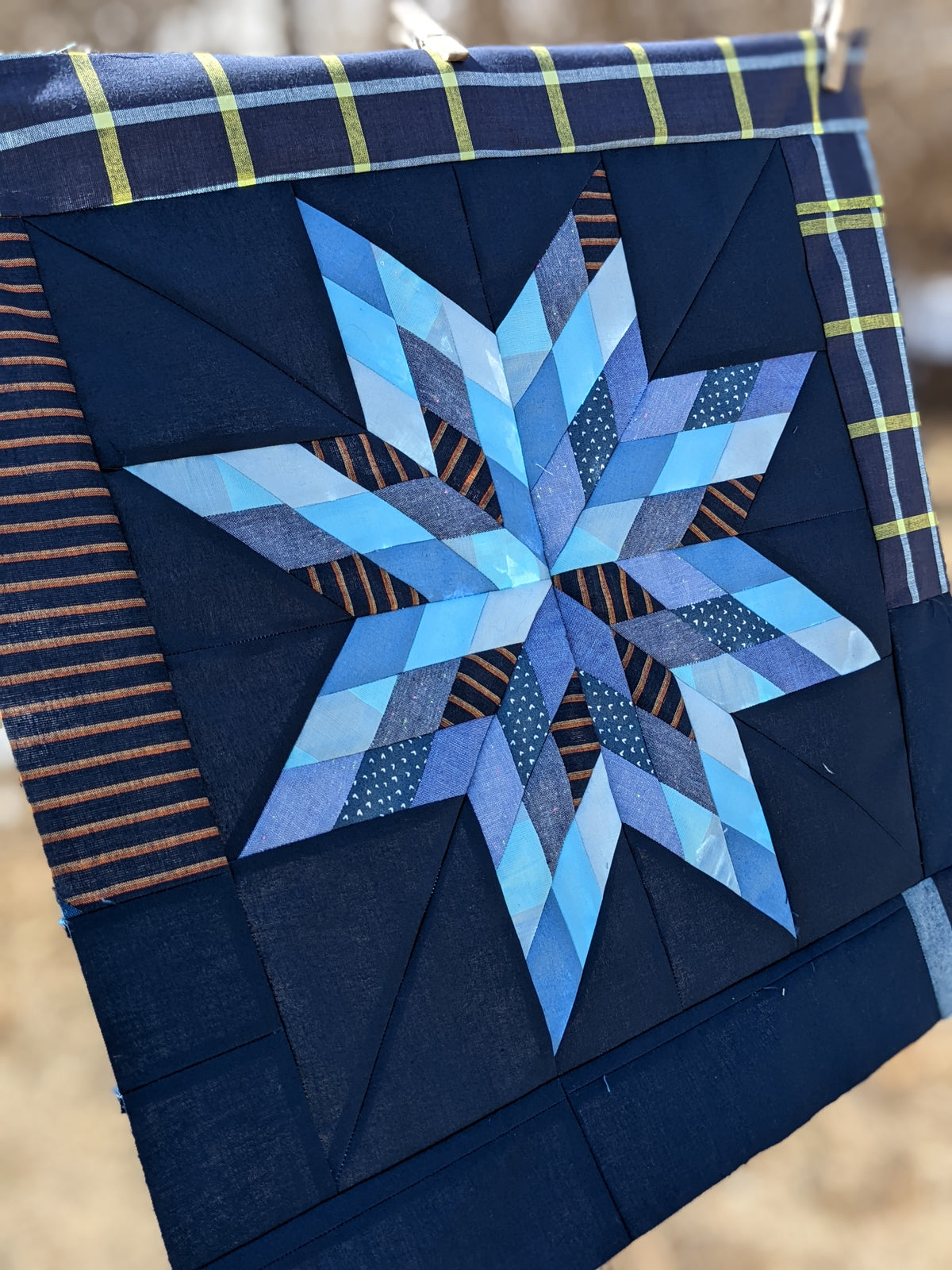 Patchwork Star Quilt Pattern PDF Star Week version