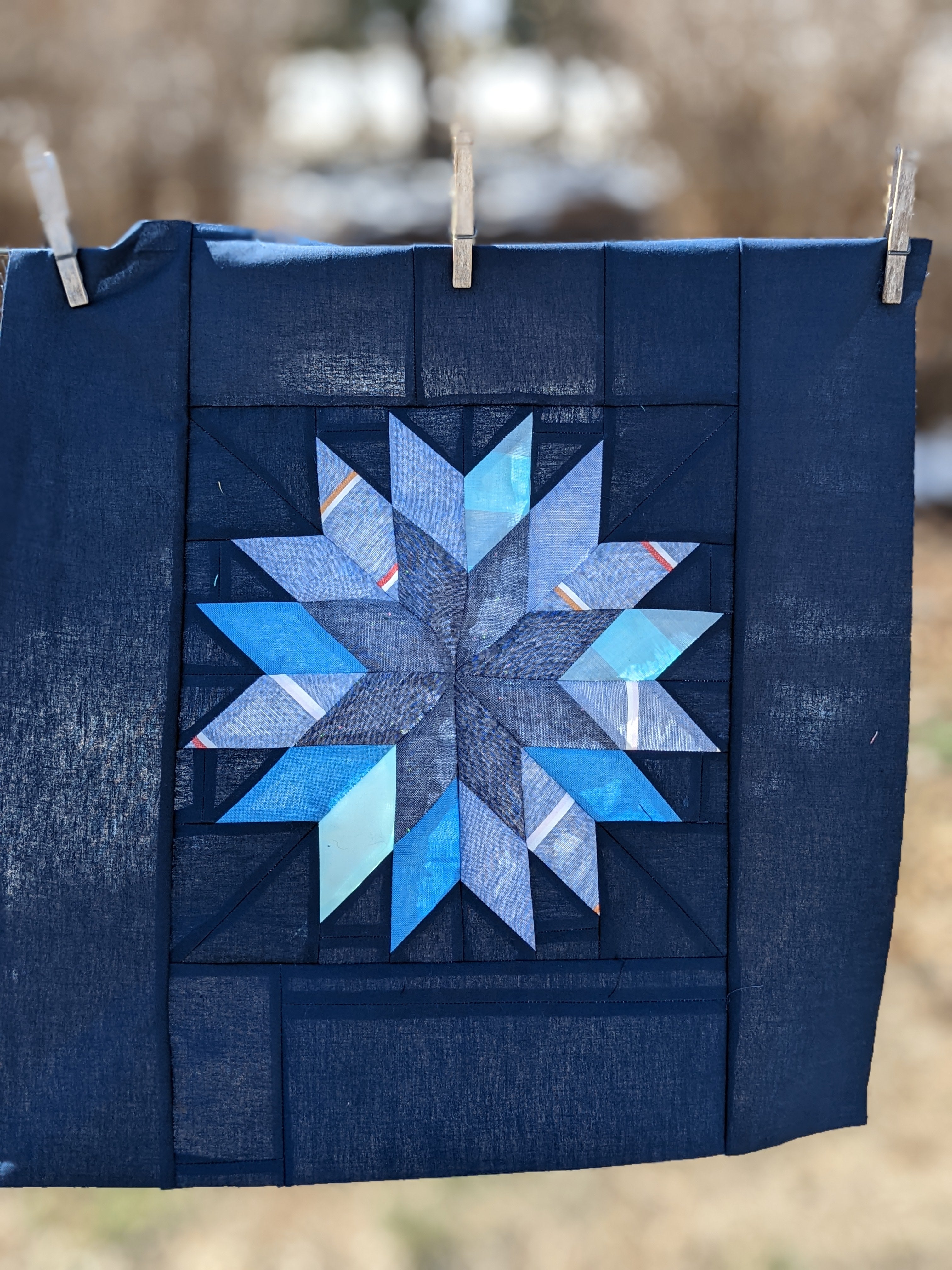 Homestead Star Quilt Pattern PDF: Star Week version