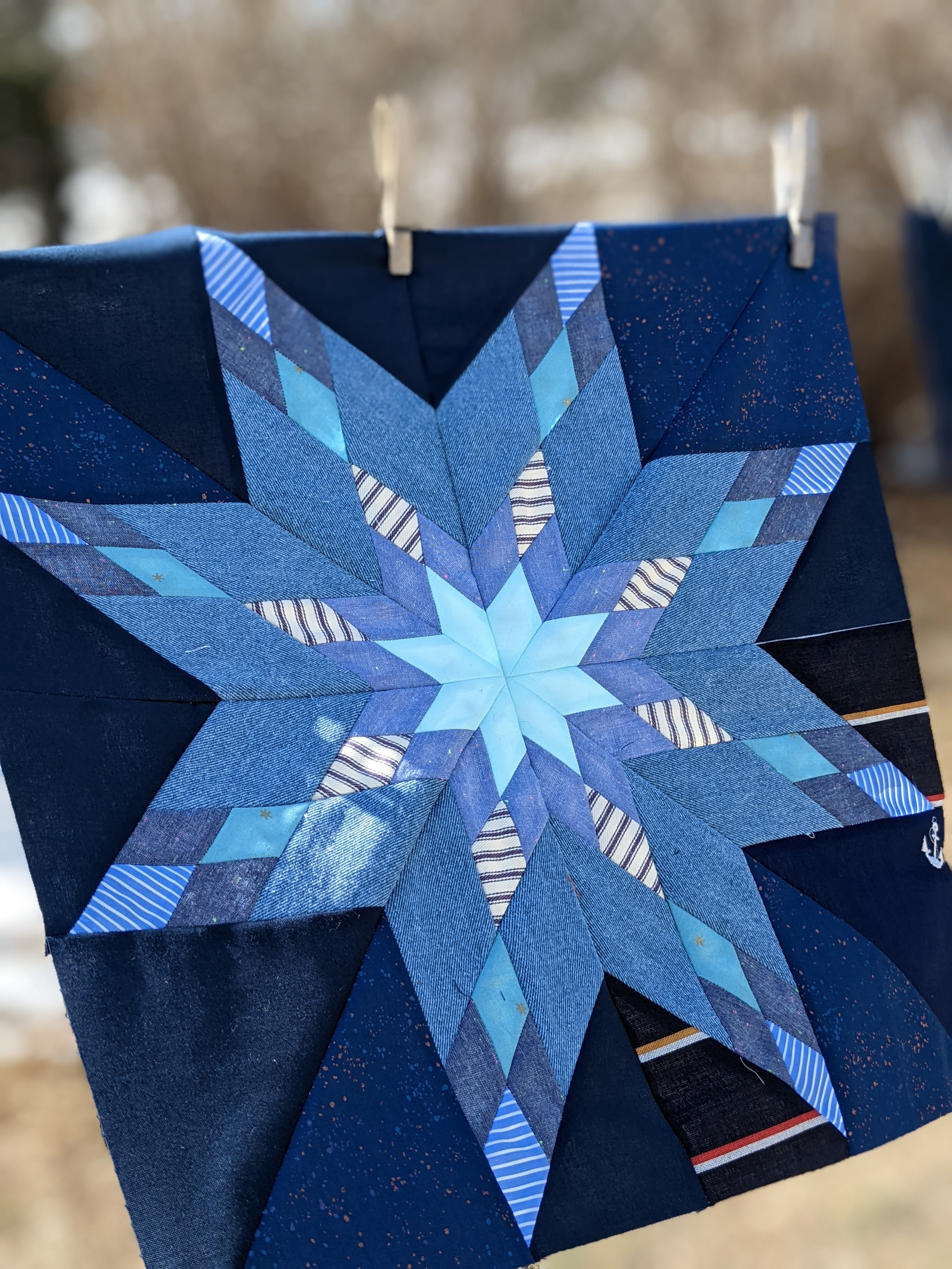 Hyalite Star Quilt Pattern PDF: Star Week version